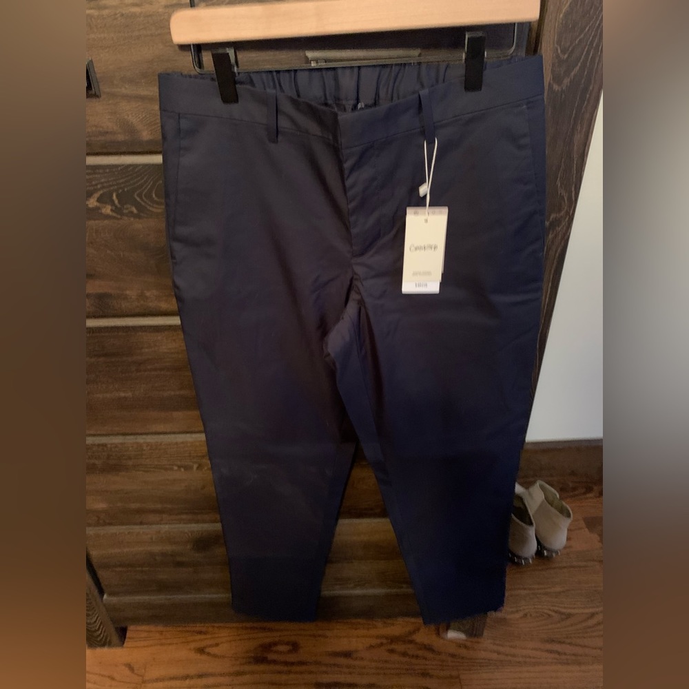 Men’s blue chinos - mango